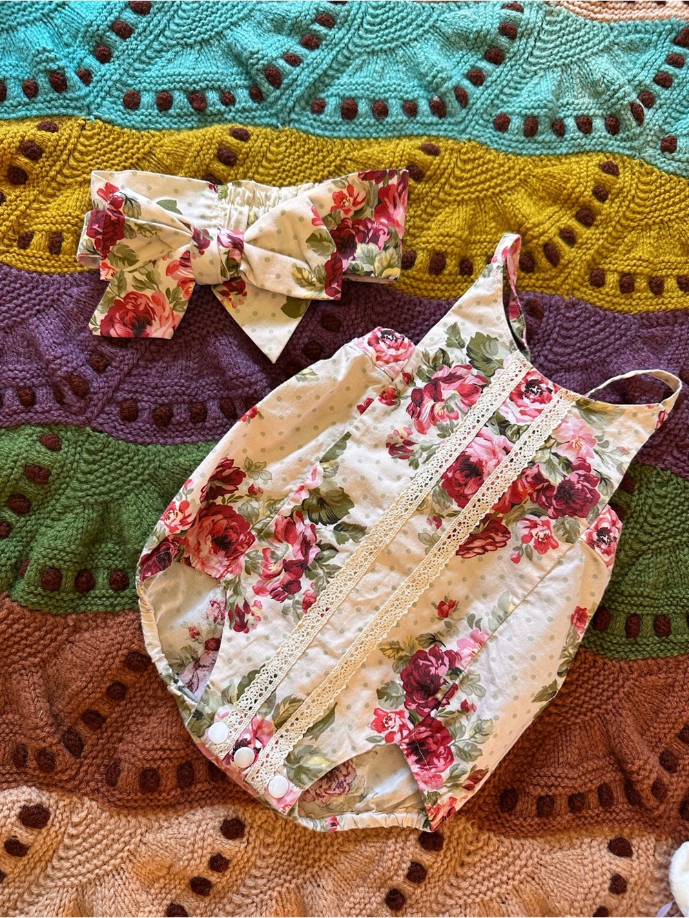 Beautiful Babygirl Floral Set